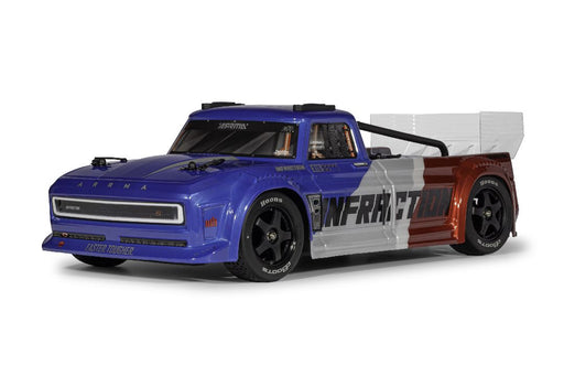 ARA4315V4T1 Arrma 1/8 INFRACTION 223S DSC 4X4 RTR Brushless - Blue/Red