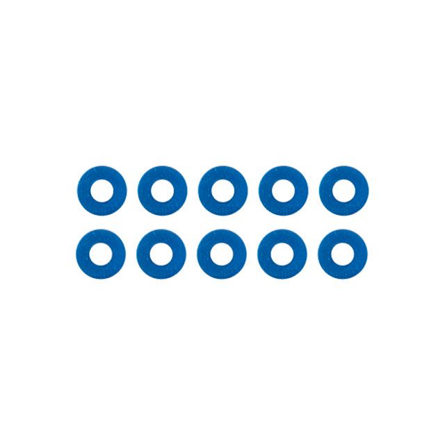 ASC1373 Team Associated FT Wheel Hex Spacer Set, Blue