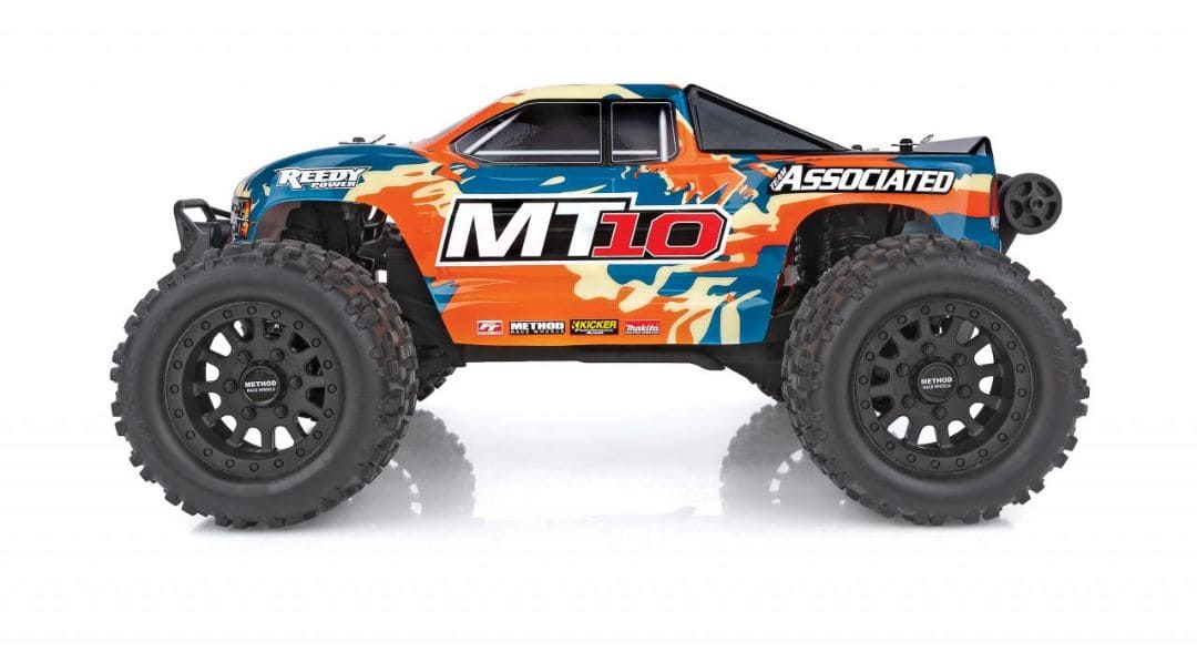 ASC20517C Team Associated RIVAL MT10 Brushed RTR LiPo Combo