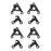 ASC21459 Team Associated TC28 Steering Blocks Set