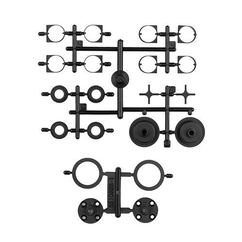 ASC21484, Team Associated TC28 Differential Case and Height Insert Set