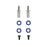 ASC21637 Team Associated RC28R FT Adjustable Front Axles, Titanium