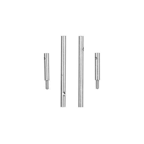 ASC21760 Team Associated Model 24 Nose Brace and Wing Tubes
