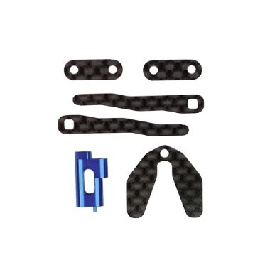 ASC21862 Team Associated RC28R.1 Center Bulkhead and Battery Holder Set