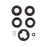 ASC21868 Team Associated RC28R.1 Spur Gear and Differential Covers Set