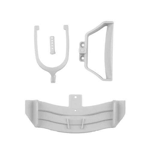 ASC21875 Team Associated RC28F Front and Rear Wing Set - White