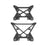 ASC25888 Team Associated RIVAL MT10 Factory Team Shock Tower Set - Gray