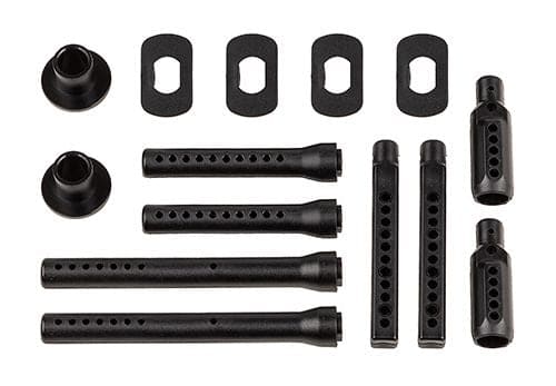 ASC26015 Team Associated SR7 Body Post Set front and rear