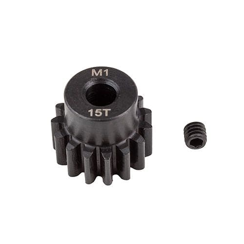 ASC26020 Team Associated SR7 Pinion Gear, 15T, Mod 1
