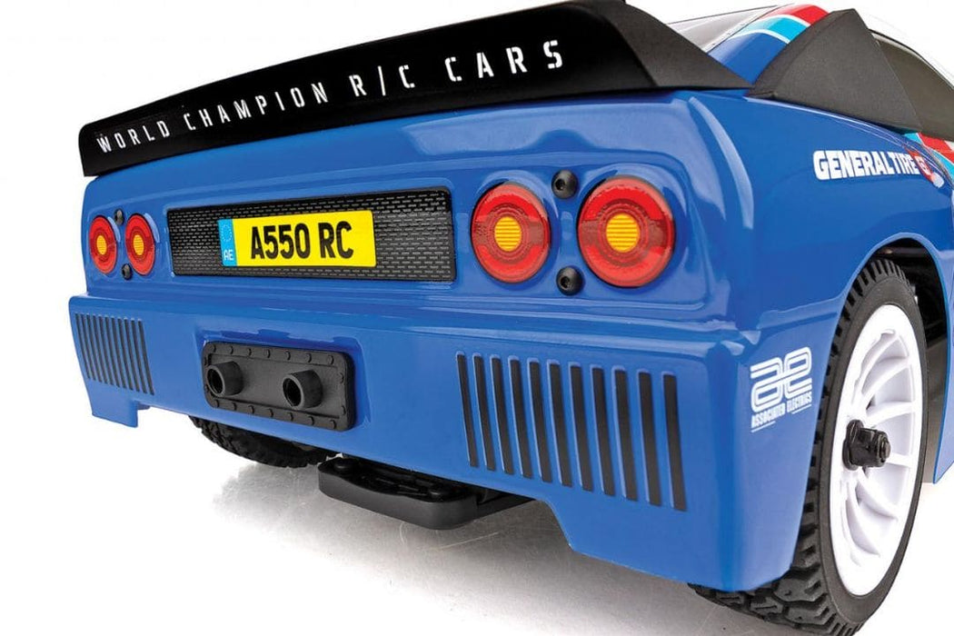ASC30126C Team Associated Apex2 Sport, A550 Rally Car RTR LiPo Combo