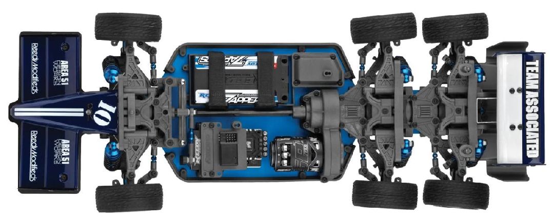 ASC30146 Team Associated 1/10 Custom Race Car 6X6 F1 Kit