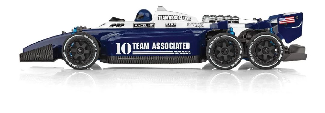 ASC30146 Team Associated 1/10 Custom Race Car 6X6 F1 Kit