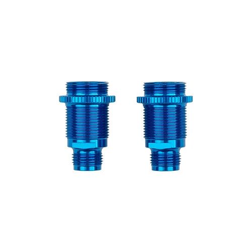 ASC31968 Team Associated 6x6 Aluminum Shock Bodies - Blue