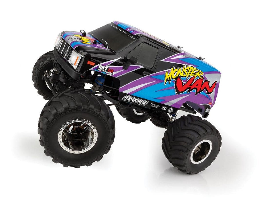 ASC40008C Team Associated MT12 Monster Van RTR LiPo Combo