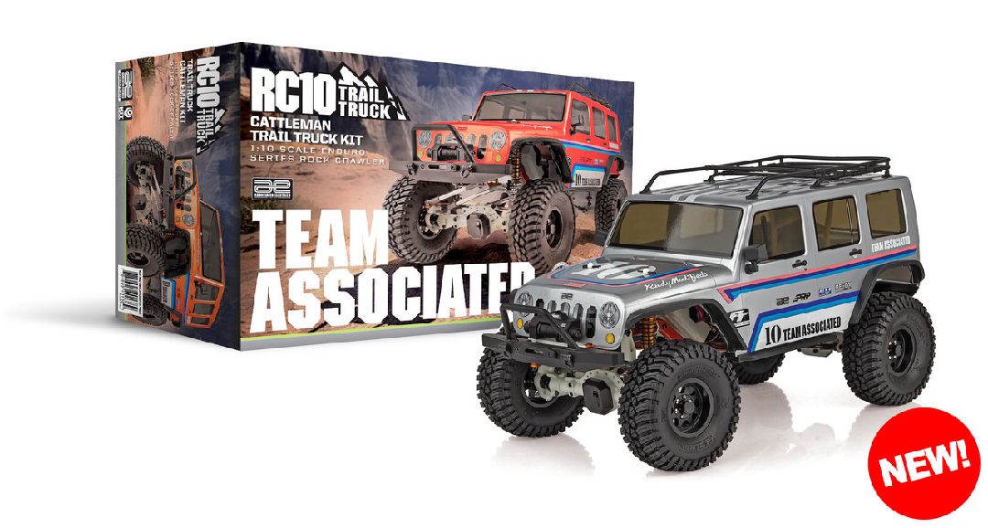 ASC40138 Team Associated 1/10 RC10 Trail Truck Cattleman Kit