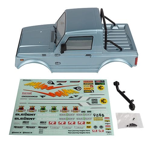 ASC42196 Element RC Bushido+ Body Set, metallic blue