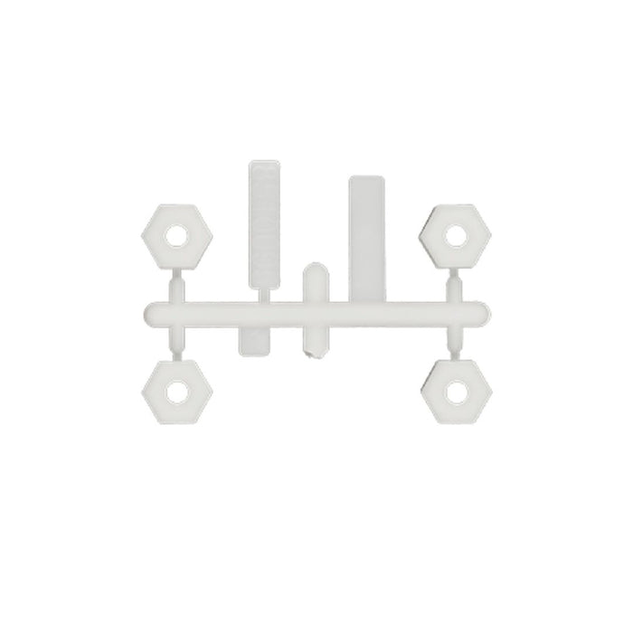 ASC42410 Team Associated Enduro Wheel Hexes, 6mm, Natural