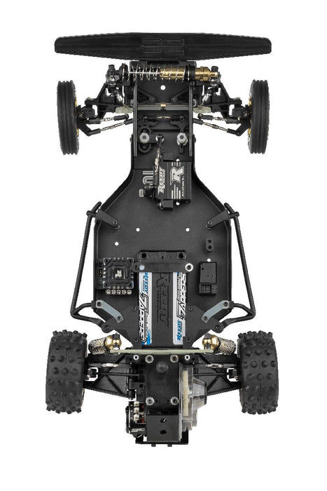 ASC6051 Team Associated 1/10 RC10 Retro 80s Ultra Fox Kit - Blue