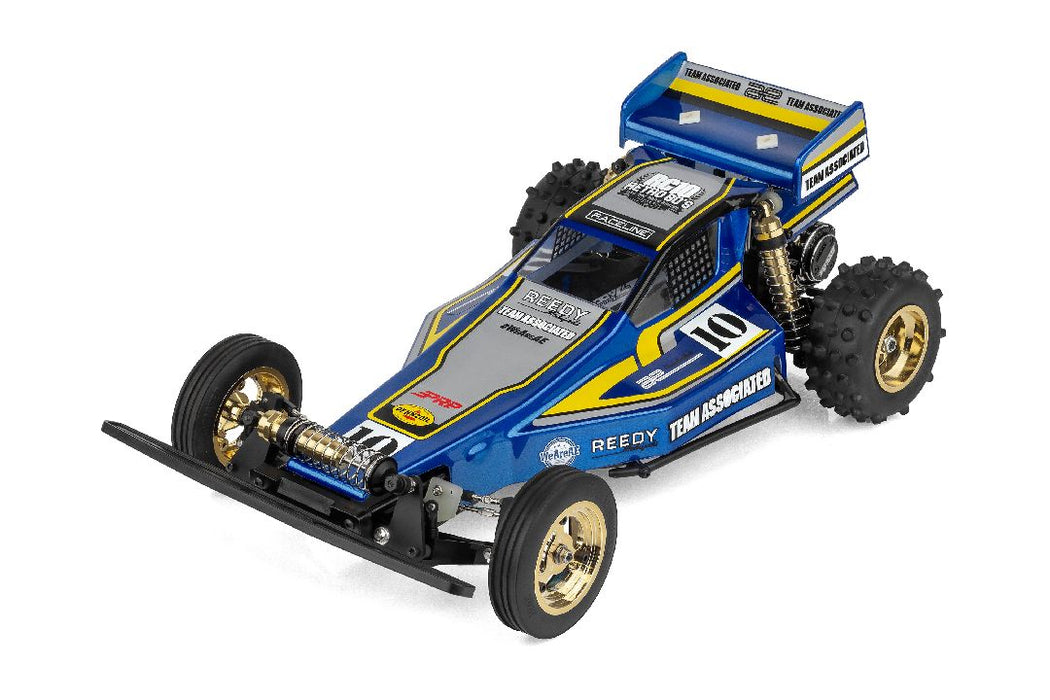 ASC6051 Team Associated 1/10 RC10 Retro 80s Ultra Fox Kit - Blue
