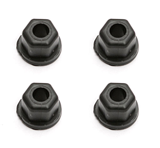 ASC6472 Team Associated 4-40 Nylon Locknuts - Black (8pcs)
