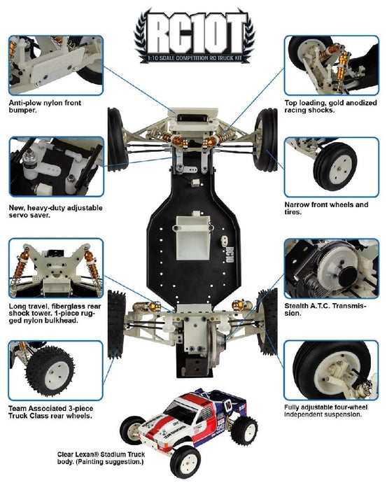 ASC7002 Team Associated RC10T Classic Kit