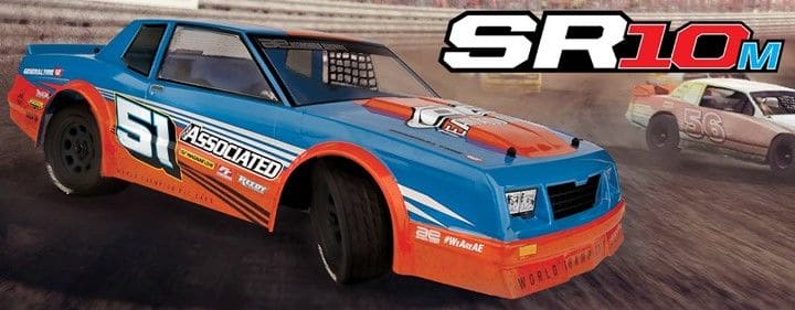 ASC70033C Team Associated SR10M Dirt Oval RTR LiPo Combo, Blue