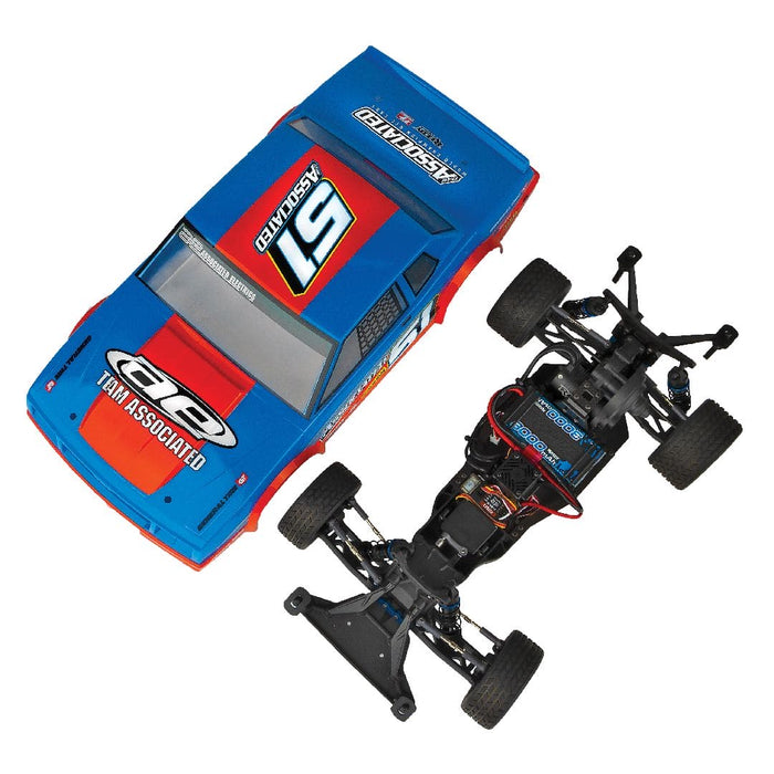 ASC70033C Team Associated SR10M Dirt Oval RTR LiPo Combo, Blue