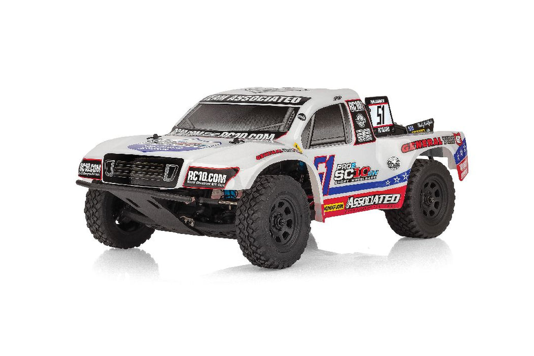 ASC70040 Team Associated Pro2 SC10sw RTR - White