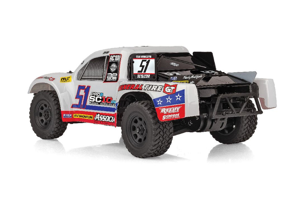 ASC70040 Team Associated Pro2 SC10sw RTR - White