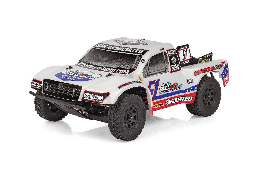 ASC70040 Team Associated Pro2 SC10sw RTR - White