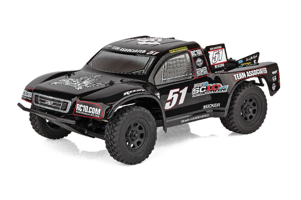 ASC70041 Team Associated Pro2 SC10sw RTR - Black