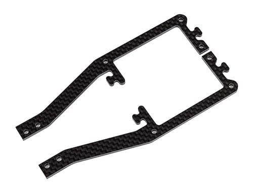 ASC71039 Team Associated SR10M Side Braces, carbon fiber