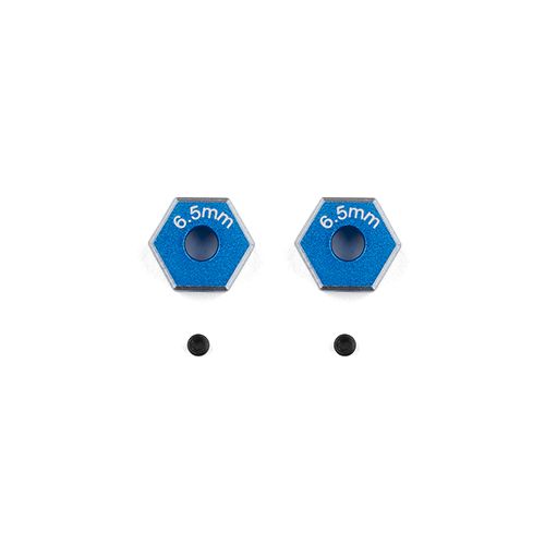 ASC72257 Team Associated DC10 FT Aluminum Wheel Hexes - 6.5mm