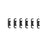 ASC72283 Team Associated DC10 FT carbon fiber hub link shim set