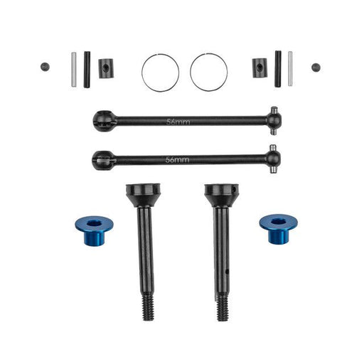 ASC7544 Team Associated RC10 Rear CVA Set, 56mm
