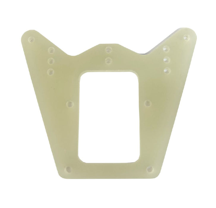 ASC7654 Team Associated RC10GB Rear Shock Tower, White