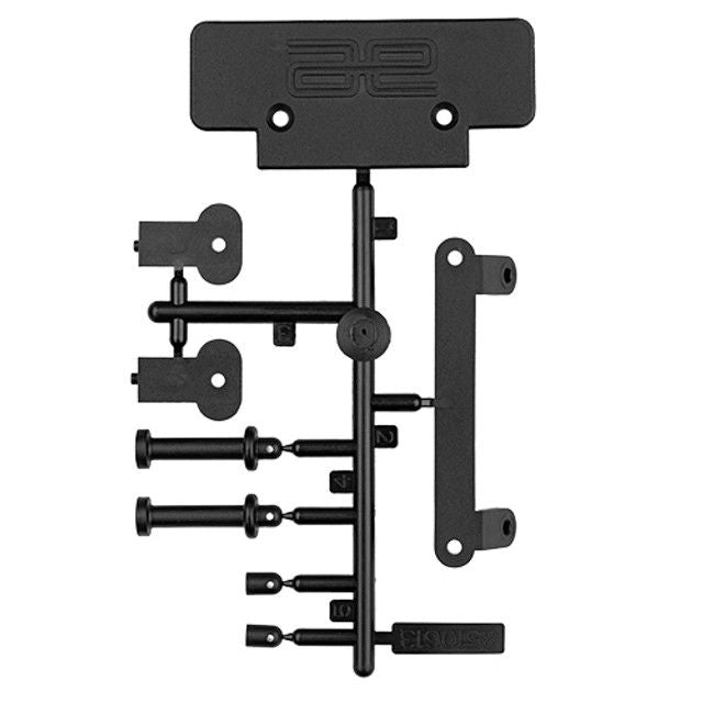 ASC7814 Team Associated RC10T Front Bulkhead, Bumper, Body Mounts