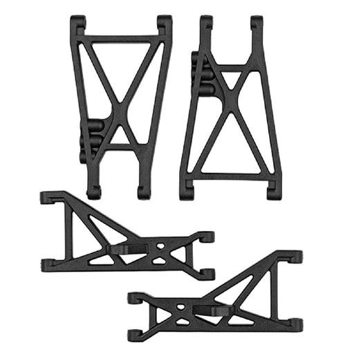 ASC7815 Team Associated RC10T Front & Rear Suspension Arms, Black