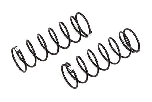 ASC81658 Team Associated 16mm Front Springs, white. 5.05 lb/in