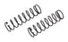 ASC81662 Team Associated 16mm Rear Springs, white. 3.75 lb/in
