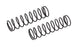 ASC81664 Team Associated 16mm Rear Springs, black. 3.50 lb/in