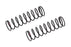 ASC81665 Team Associated 16mm Rear Springs, brown. 3.40 lb/in