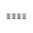 ASC81698 Team Associated RC8B4.2 Brake Pad Springs, Soft