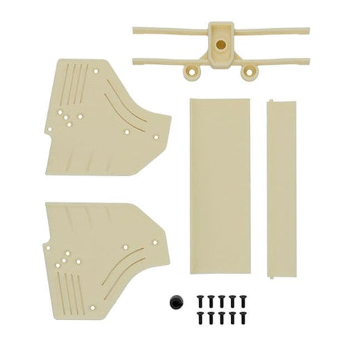 ASC8687 Team Associated RC10F6 Classic Rear Wing, White