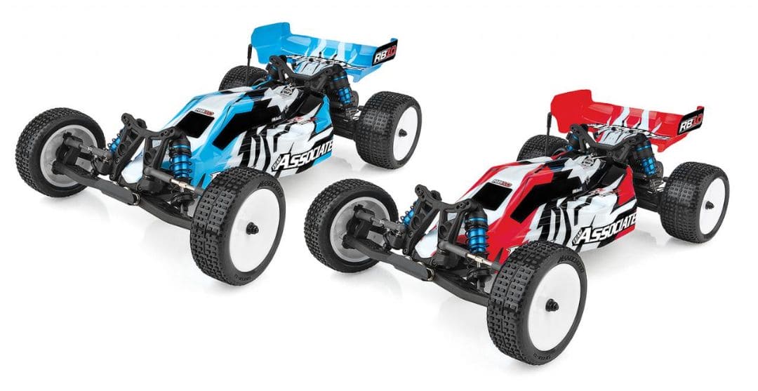 ASC90032C Team Associated 1/10 RB10 RTR LiPo Combo - Red