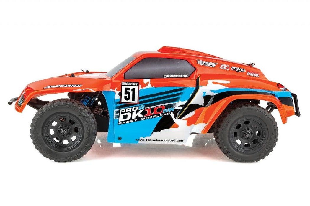 ASC90038C Team Associated Pro2 DK10SW Dakar Buggy RTR LiPo Combo Orng/Blue