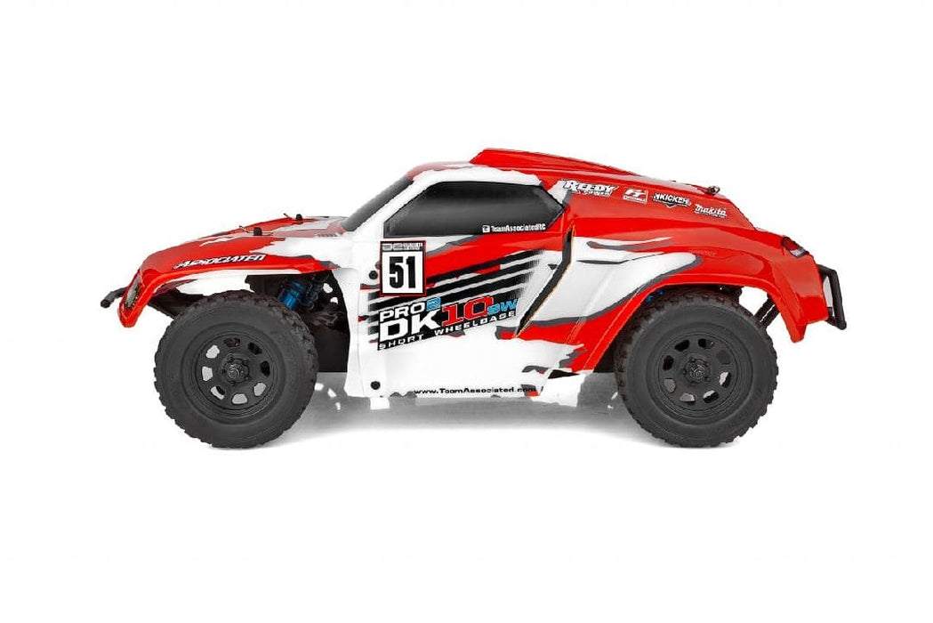 ASC90039 Team Associated Pro2 DK10SW Dakar Buggy RTR, Red/White