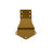 ASC91249 Team Associated RB10 Retro FT Nose Plate - Bronze