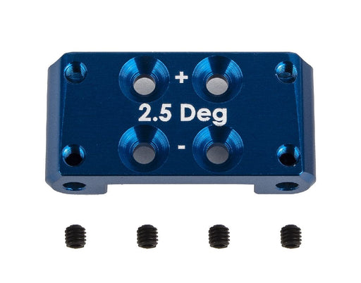 ASC92437 Team Associated RC10B7 FT Front Bulkhead, +/-2.5 deg.
