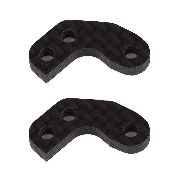 ASC92466 Team Associated RC10B7 Caster Block Link Mount Set, +1mm